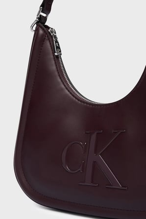 Calvin Klein Logolu Çıkarılabilir Askılı Çanta LV04F3561GBAP Kadın ÇANTA LV04F3561G BAP BORDO