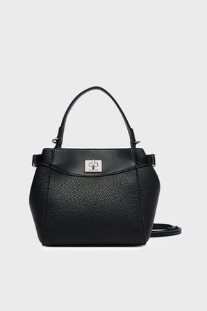 Calvin Klein Logolu Ayarlanabilir Askılı Çanta LV04F3885GUB1 Kadın ÇANTA LV04F3885G UB1 SİYAH