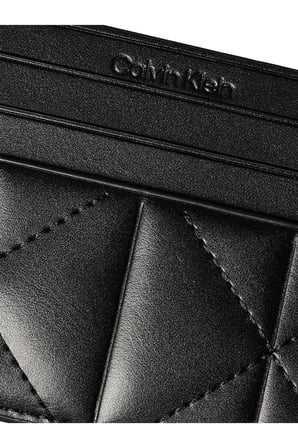 QUILTED CARDCASE, UB1 Siyah Kadın Kartlık