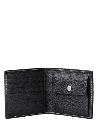 Calvin Klein Siyah Erkek Cüzdan BOLD PEBBLE BILLFOLD W/ COIN