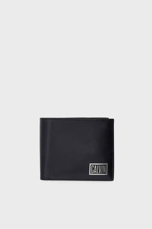 Calvin Klein Logolu Deri Cüzdan LV04D1268GUB1 Erkek CÜZDAN LV04D1268G UB1 SİYAH