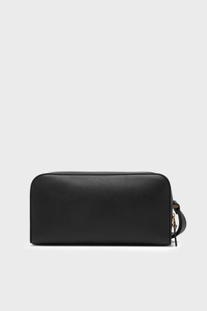 Calvin Klein Bilek Askılı Deri Traş Çantası LV04D1323GUB1 Erkek TRAŞ ÇANTASI LV04D1323G UB1 SİYAH