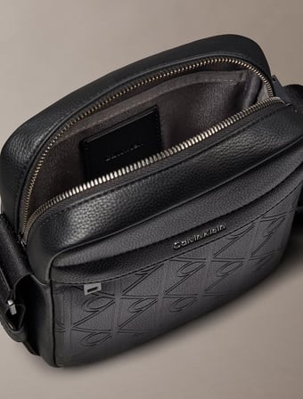 CALVIN KLEIN Kadın Marka Logolu Günlük Kullanıma Uygun SİYAH Omuz Çantası LV04D3562G UB1