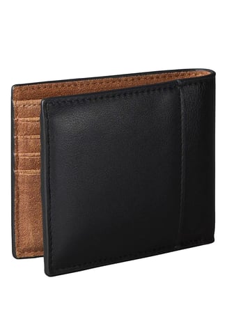 Calvin Klein Siyah Erkek Cüzdan BOLD CK SUEDE BILLFOLD