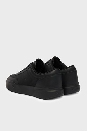 Calvin Klein Deri Logolu Sneaker Ayakkabı HM0HM023260GJ Erkek AYAKKABI HM0HM02326 0GJ SİYAH