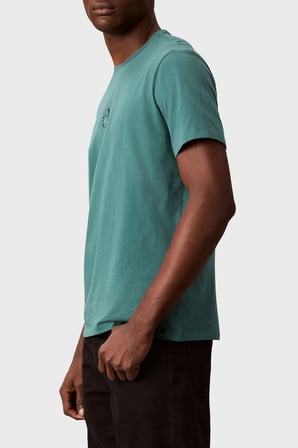 Calvin Klein Pamuklu Regular Fit Bisiklet Yaka T Shirt LV04RB866G8ZU Erkek T SHİRT LV04RB866G 8ZU PETROL