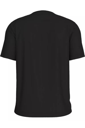 Kadın Normal Kalıp Logo Baskılı Pamuklu Kısa Kollu Siyah T-Shirt