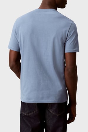 Calvin Klein Pamuklu Regular Fit Bisiklet Yaka T Shirt LV04RB866GC4I Erkek T SHİRT LV04RB866G C4I MAVİ