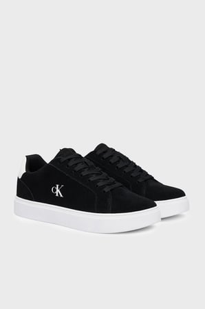Calvin Klein Süet Sneaker Ayakkabı YM0YM0143401H Erkek AYAKKABI YM0YM01434 01H SİYAH