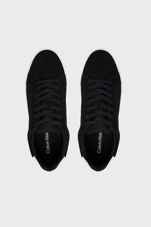 Calvin Klein Süet Sneaker Ayakkabı YM0YM0143401H Erkek AYAKKABI YM0YM01434 01H SİYAH