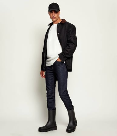 CALVIN KLEIN Erkek Marka Logolu Günlük Kullanıma Uygun Siyah Bot & Bootie HM0HM02243 0GJ