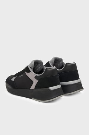 Calvin Klein Logolu Sneaker Ayakkabı HM0HM0230800X Erkek AYAKKABI HM0HM02308 00X SİYAH