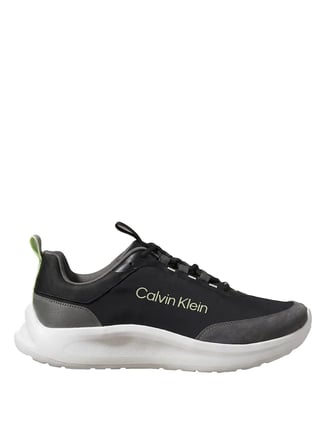 Calvin Klein Siyah Erkek Sneaker LIGHT EVA RUNN ESS LACEUP NY-SU