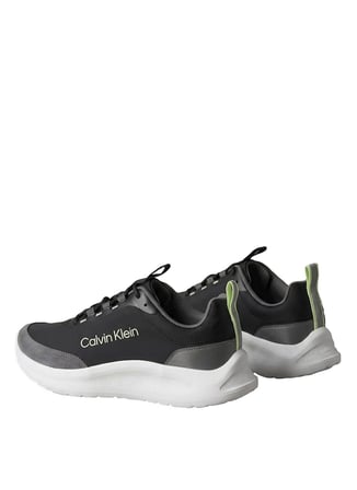 Calvin Klein Siyah Erkek Sneaker LIGHT EVA RUNN ESS LACEUP NY-SU