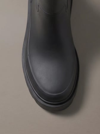 CALVIN KLEIN Kadın Marka Logolu Günlük Kullanıma Uygun Siyah Bot & Bootie HW0HW03179 0GJ