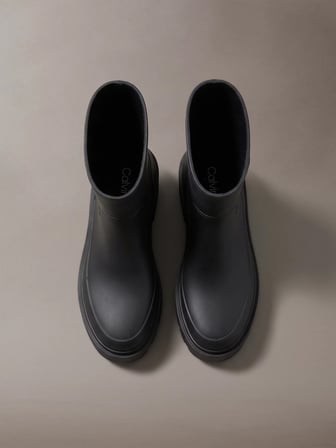 CALVIN KLEIN Kadın Marka Logolu Günlük Kullanıma Uygun Siyah Bot & Bootie HW0HW03179 0GJ