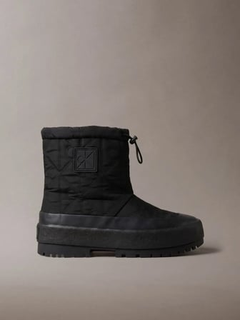CALVIN KLEIN Kadın Marka Logolu Günlük Kullanıma Uygun Siyah Bot & Bootie HW0HW03437 0GJ