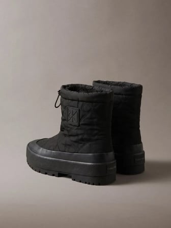 CALVIN KLEIN Kadın Marka Logolu Günlük Kullanıma Uygun Siyah Bot & Bootie HW0HW03437 0GJ