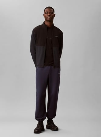 CALVIN KLEIN Erkek Marka Logolu Günlük Kullanıma Uygun SİYAH Mont LVGMF6J401 UB1