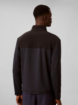 CALVIN KLEIN Erkek Marka Logolu Günlük Kullanıma Uygun SİYAH Mont LVGMF6J401 UB1