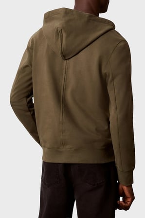 Calvin Klein Pamuklu Kapüşonlu Fermuarlı Sweat LV04RJ202GLI1 Erkek SWEAT LV04RJ202G LI1 HAKİ