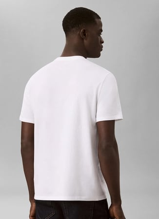 Calvin Klein Jeans T-Shirt, L, Beyaz