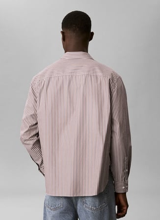 Calvin Klein Jeans Gömlek, L, Gri