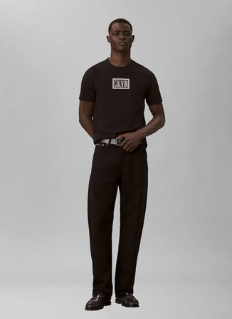 Calvin Klein Jeans T-Shirt, L, Siyah