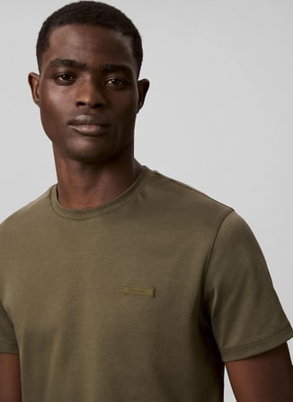 Calvin Klein T-Shirt, L, Haki
