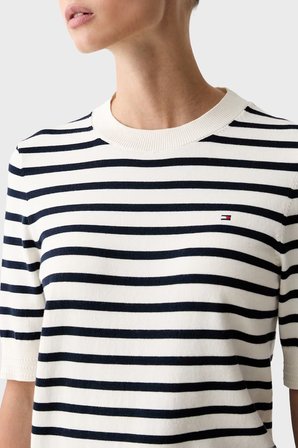 Tommy Hilfiger Kazak Kadın KAZAK WW0WW49705 0AG BEJ