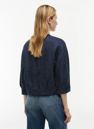 Tommy Hilfiger Mavi Kadın Bluz WW0WW510600BI