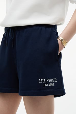 VARSITY CREST SWEATSHORT Kadın Mavi Şort - WW0WW51096