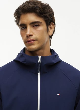 Tommy Hilfiger Lacivert Erkek Ceket MW0MW43437DCC_TECH HOODED JACKET