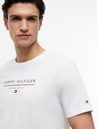 BRAND LOVE NEW RWB REG TEE Erkek Beyaz T-Shirt - MW0MW44359