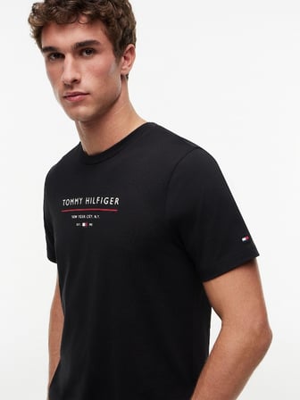 BRAND LOVE NEW RWB REG TEE Erkek Siyah T-Shirt - MW0MW44359