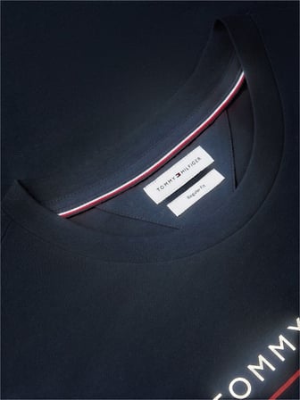 BRAND LOVE NEW RWB REG TEE Erkek Mavi T-Shirt - MW0MW44359