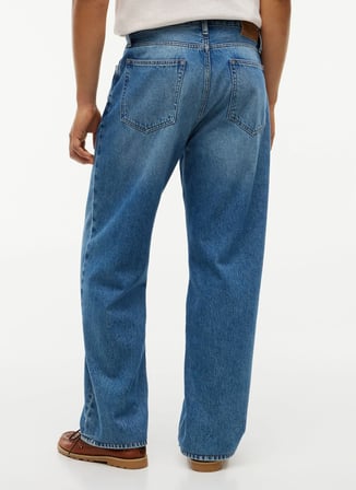 Tommy Hilfiger Mavi Erkek Loose Fit Denim Pantolon MW0MW434881BE_LOOSE GRAND GUS INDI