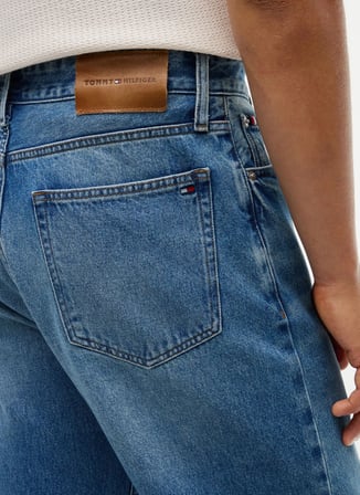 Tommy Hilfiger Mavi Erkek Loose Fit Denim Pantolon MW0MW434881BE_LOOSE GRAND GUS INDI