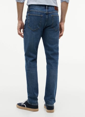Tommy Hilfiger Mavi Erkek Denim Pantolon MW0MW443461CX_DENTON SMOKE BLUE