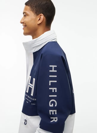 Tommy Hilfiger Lacivert - Beyaz Erkek Ceket MW0MW434790GY_3L REGATTA