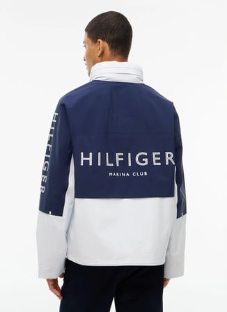 Tommy Hilfiger Lacivert - Beyaz Erkek Ceket MW0MW434790GY_3L REGATTA