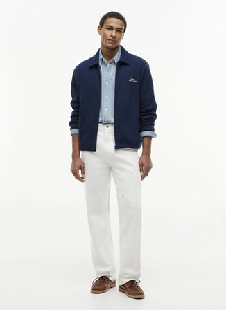 Tommy Hilfiger Beyaz Erkek Denim Pantolon MW0MW43485YBR_RELAXED RIVER GMD