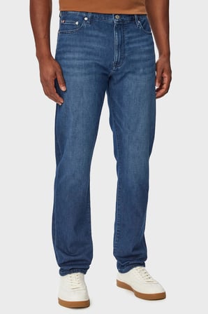 Tommy Hilfiger Pamuklu Regular Fit Normal Bel Jeans Erkek KOT PANTOLON MW0MW43164 1A7 MAVİ