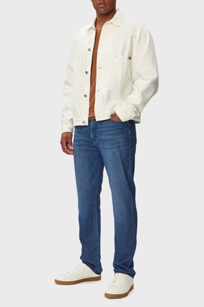 Tommy Hilfiger Pamuklu Regular Fit Normal Bel Jeans Erkek KOT PANTOLON MW0MW43164 1A7 MAVİ