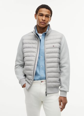 Tommy Hilfiger Gri Erkek Ceket MW0MW41329P01_MIX MEDIA ESS RWB ST