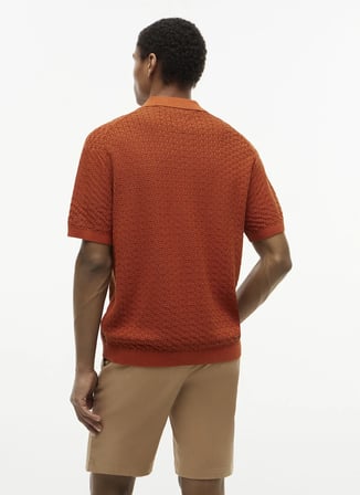 Tommy Hilfiger Kırmızı Erkek Kazak MW0MW43246S0F_GMD STRUCTURE SS POL