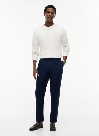 Tommy Hilfiger Lacivert Erkek Pantolon MW0MW39702DCC_HARLEM 3/4 EL TECH T