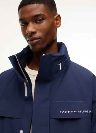 Tommy Hilfiger Lacivert Erkek Ceket MW0MW43436DCC_TECH 4 POCKET REGATT