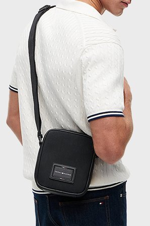 Tommy Hilfiger Ayarlanabilir Askılı Çanta Erkek ÇANTA AM0AM14440 BDS SİYAH
