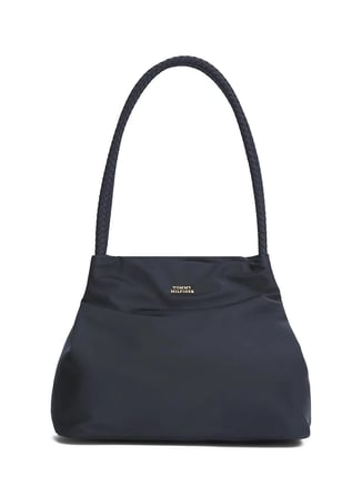 Tommy Hilfiger Siyah Kadın Tote Çanta TH MARINA HOBO/TOTE NYLON